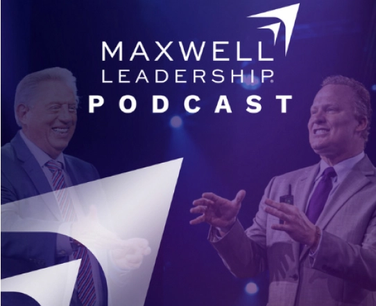 Maxwell Leadership Podcast logo – Ron Simmons interview series.