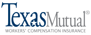 Texas Mutual logo – Ron Simmons speaking engagements.